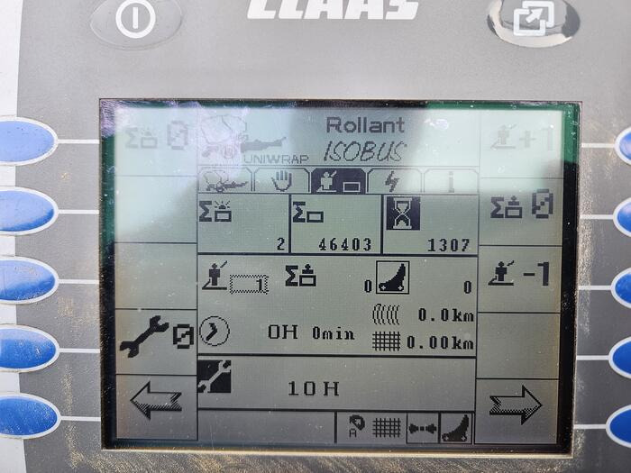 Claas Rollant 355 RC Uniwrap - Silindirik balya makinesi, Silaj paketleme makinesi: fotoğraf 5 Claas Rollant 355 RC Uniwrap - Silindirik balya makinesi, Silaj paketleme makinesi: fotoğraf 5