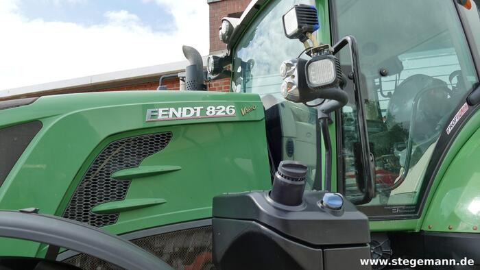 Fendt 826 Vario - Traktör: fotoğraf 5 Fendt 826 Vario - Traktör: fotoğraf 5