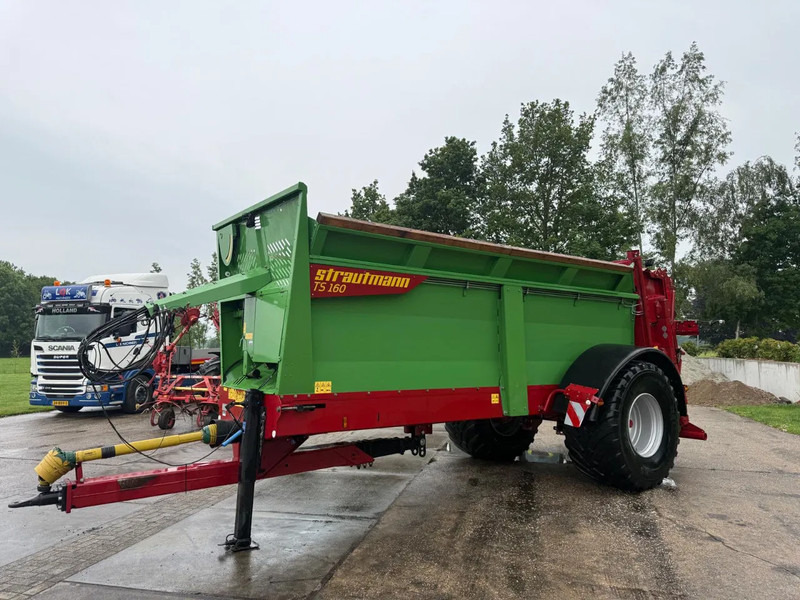 Strautmann TS 160 Mestwagen Breedstrooier - Gübresi serpme makinesi: fotoğraf 4 Strautmann TS 160 Mestwagen Breedstrooier - Gübresi serpme makinesi: fotoğraf 4