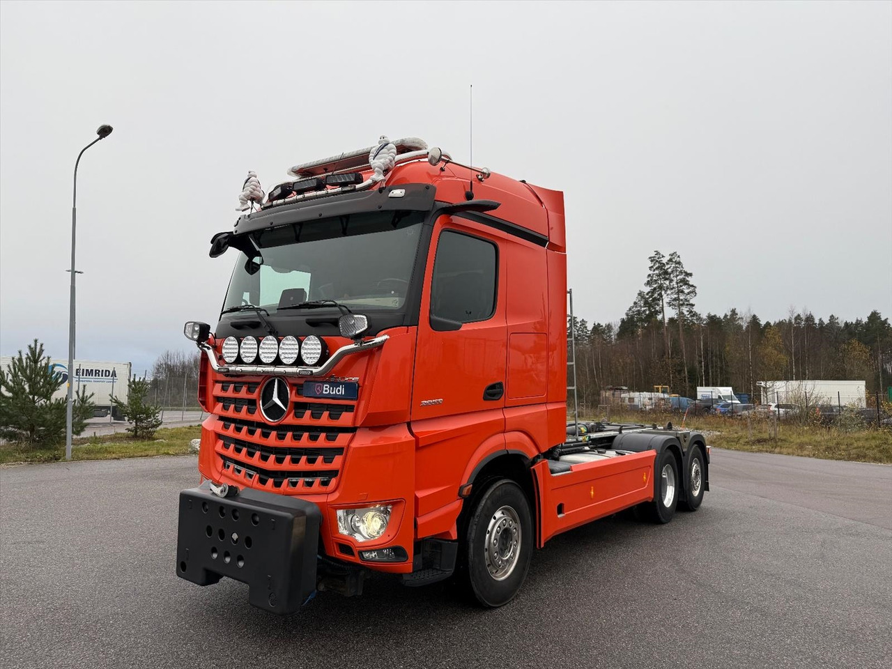 Lastväxlare Mercedes-Benz Arocs -2022 | JOAB | Plogutrustad - Kancalı yükleyici kamyon: fotoğraf 1 Lastväxlare Mercedes-Benz Arocs -2022 | JOAB | Plogutrustad - Kancalı yükleyici kamyon: fotoğraf 1