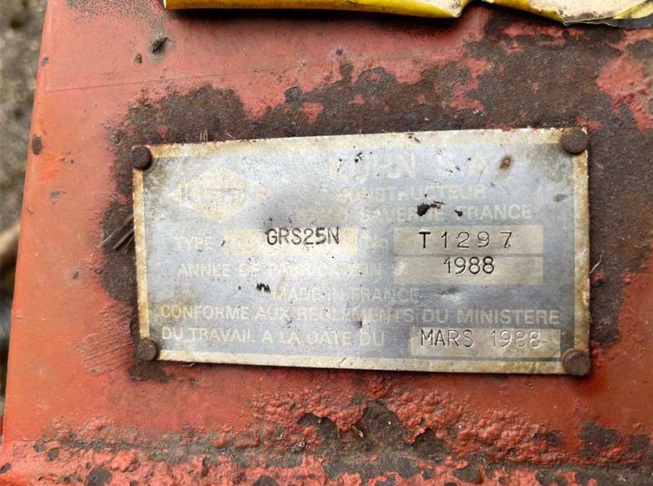 Kuhn GSR 25 N - Ot toplama tırmığı: fotoğraf 4 Kuhn GSR 25 N - Ot toplama tırmığı: fotoğraf 4