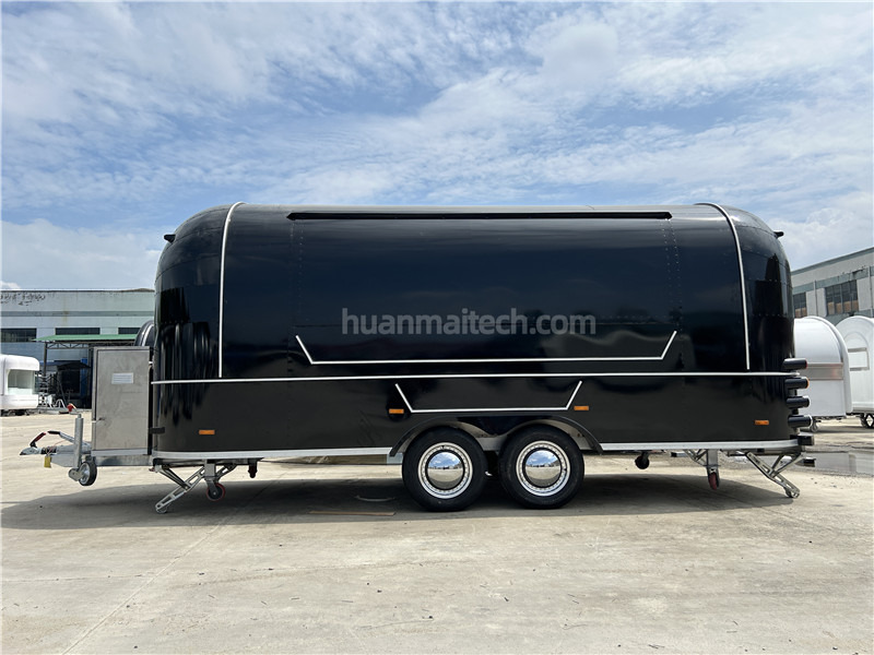 Burger Van Black Airstream Food Truck,Food Trailer,foodtruck - Büfe karavan: fotoğraf 2 Burger Van Black Airstream Food Truck,Food Trailer,foodtruck - Büfe karavan: fotoğraf 2