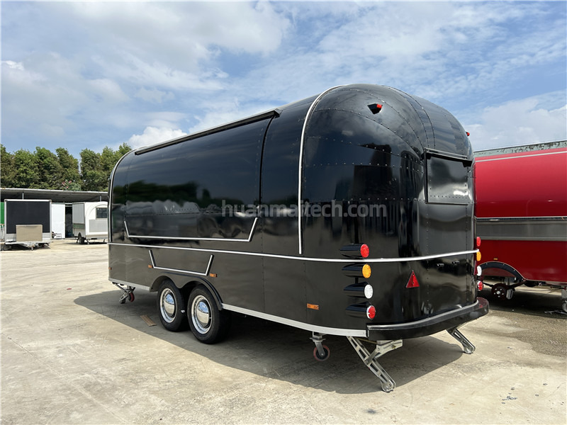 Burger Van Black Airstream Food Truck,Food Trailer,foodtruck - Büfe karavan: fotoğraf 4 Burger Van Black Airstream Food Truck,Food Trailer,foodtruck - Büfe karavan: fotoğraf 4