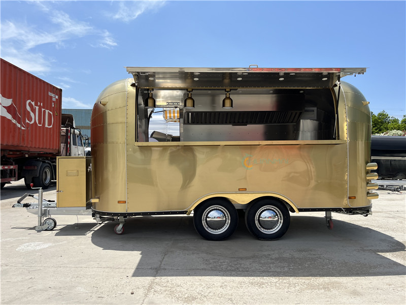 Ice Cream Trailer ,Coffee Food Trailer Gold Food Truck, Burger Foodtruck - Büfe karavan: fotoğraf 2 Ice Cream Trailer ,Coffee Food Trailer Gold Food Truck, Burger Foodtruck - Büfe karavan: fotoğraf 2