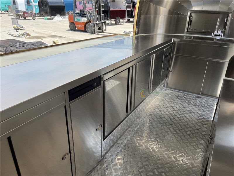 Yeni Büfe karavan Ice Cream Trailer ,Coffee Food Trailer Gold Food Truck, Burger Foodtruck: fotoğraf 18