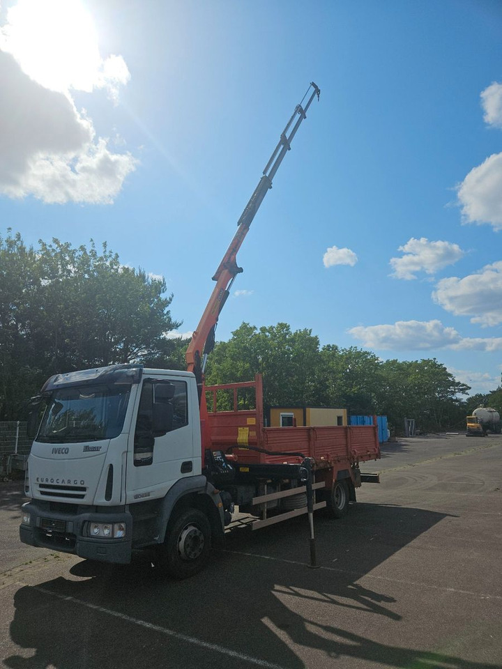 Iveco ML 120E22 4x2 Pritsche Palfinger Kran Funck - Sal/ Açık kasa kamyon: fotoğraf 1 Iveco ML 120E22 4x2 Pritsche Palfinger Kran Funck - Sal/ Açık kasa kamyon: fotoğraf 1