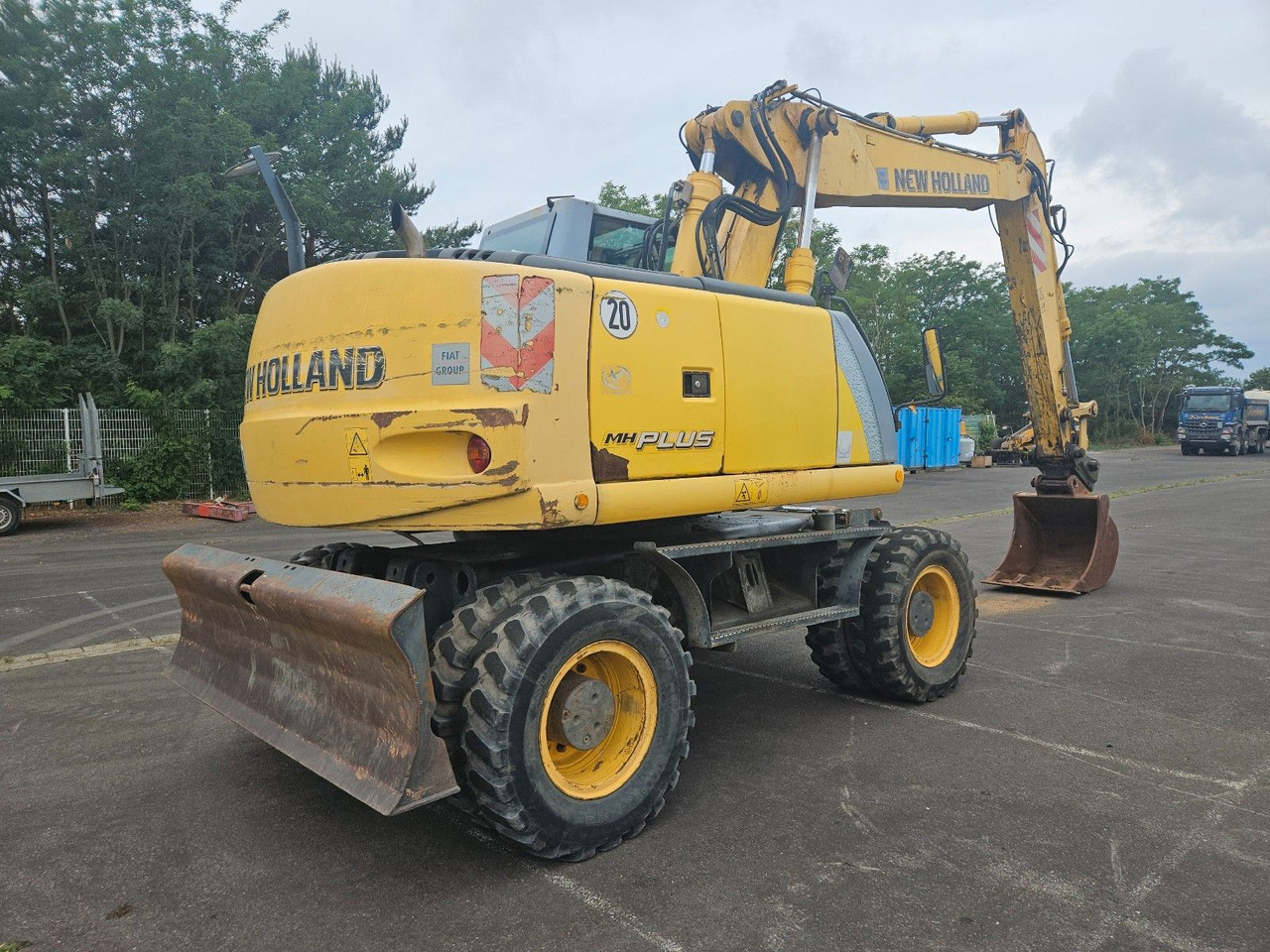 New Holland MH Plus 18t Mobilbagger - Tekerlekli ekskavatör: fotoğraf 4 New Holland MH Plus 18t Mobilbagger - Tekerlekli ekskavatör: fotoğraf 4