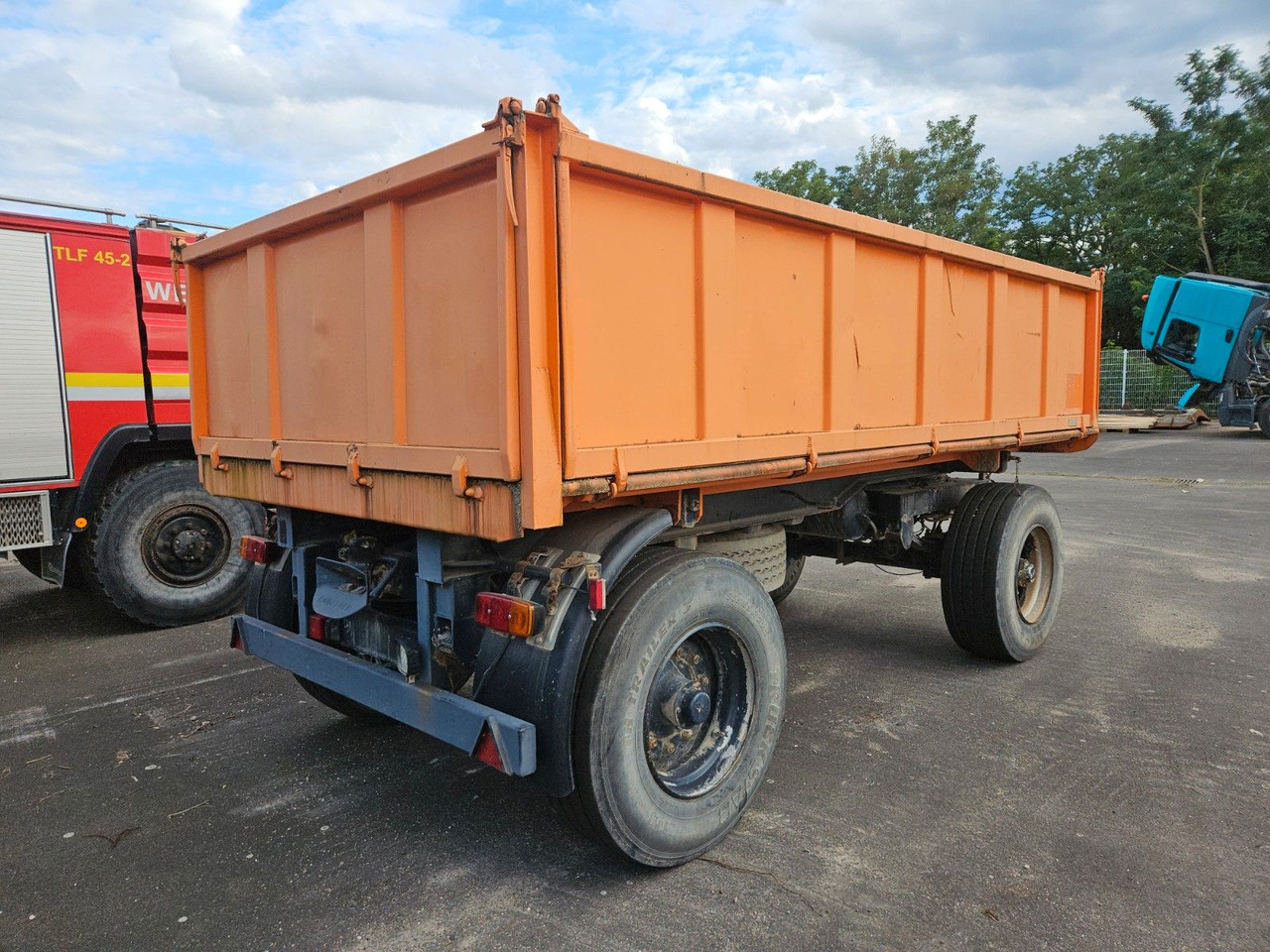 Tebbe ZK 180 Kippanhänger - Damperli römork: fotoğraf 3 Tebbe ZK 180 Kippanhänger - Damperli römork: fotoğraf 3