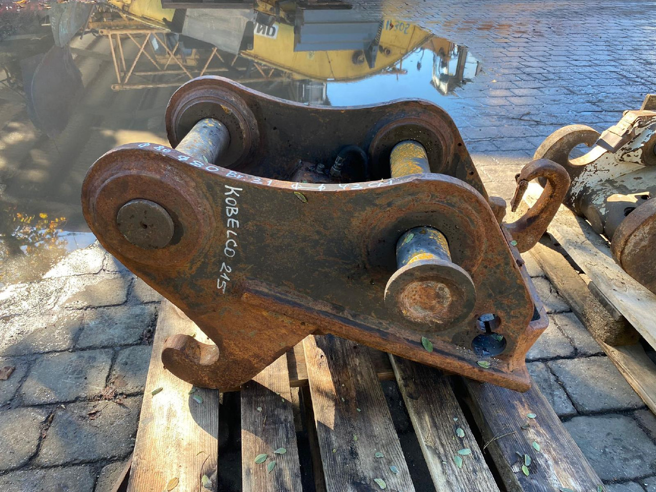 Fiat-Kobelco E 215 - Çabuk bağlantı - İş makinaları: fotoğraf 5 Fiat-Kobelco E 215 - Çabuk bağlantı - İş makinaları: fotoğraf 5