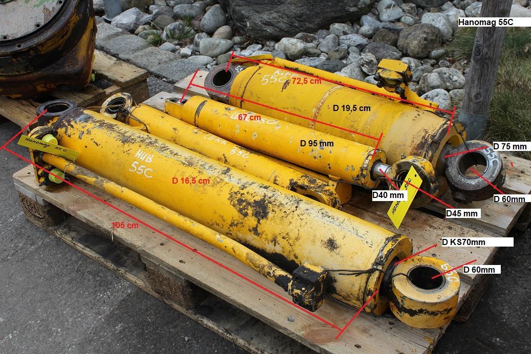 Hanomag 55C - Hidrolik silindir - İş makinaları: fotoğraf 4 Hanomag 55C - Hidrolik silindir - İş makinaları: fotoğraf 4