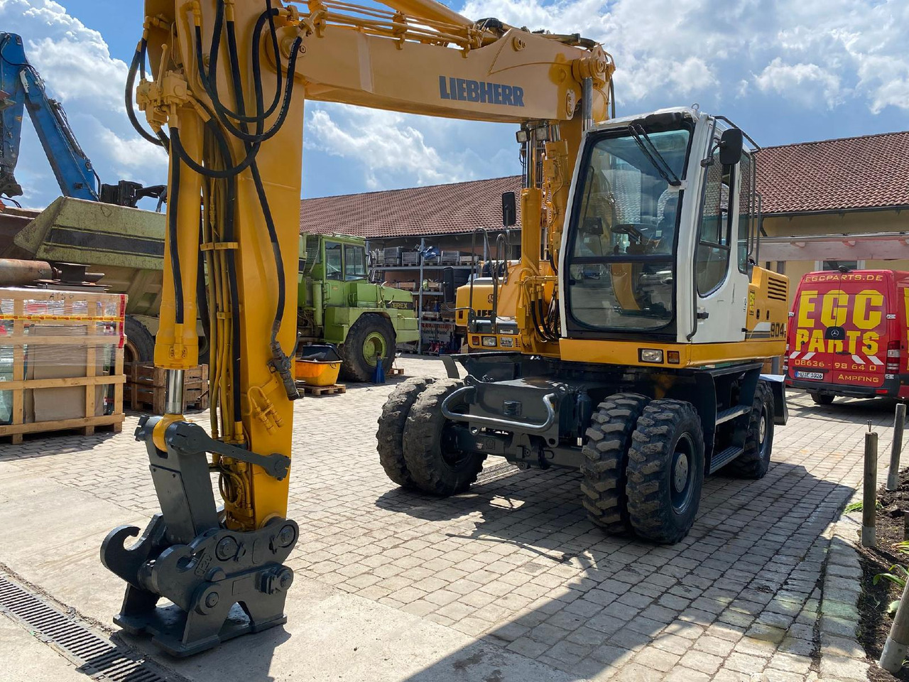 Liebherr A 904 C LIT - Tekerlekli ekskavatör: fotoğraf 5 Liebherr A 904 C LIT - Tekerlekli ekskavatör: fotoğraf 5