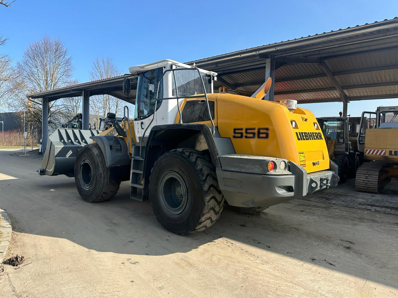 Liebherr L556 - Tekerlekli yükleyici: fotoğraf 2 Liebherr L556 - Tekerlekli yükleyici: fotoğraf 2