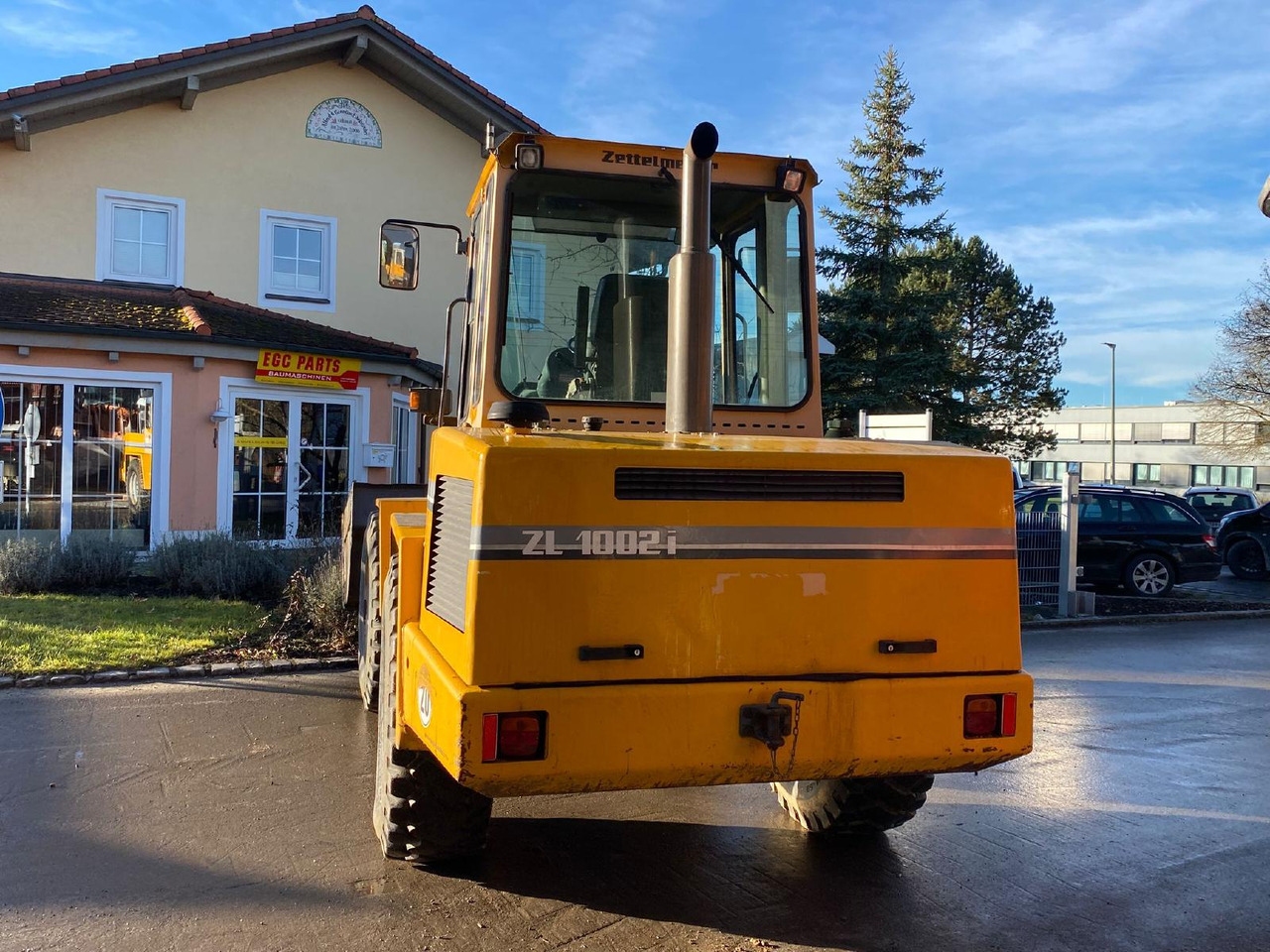 Tekerlekli yükleyici Zettelmeyer ZL 1002: fotoğraf 10 Tekerlekli yükleyici Zettelmeyer ZL 1002: fotoğraf 10
