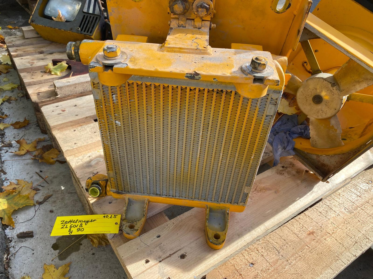 Zettelmeyer ZL 401, ZL 601 - Soğutma sistemi - İş makinaları: fotoğraf 1 Zettelmeyer ZL 401, ZL 601 - Soğutma sistemi - İş makinaları: fotoğraf 1