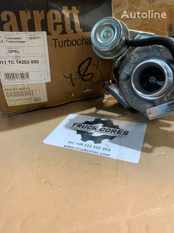 Nowa Turbosprężarka Garrett Opel Astra G/CC 17DTL 50kW/68KM 454187-5001S for car - Turboşarj - Binek araba: fotoğraf 1 Nowa Turbosprężarka Garrett Opel Astra G/CC 17DTL 50kW/68KM 454187-5001S for car - Turboşarj - Binek araba: fotoğraf 1