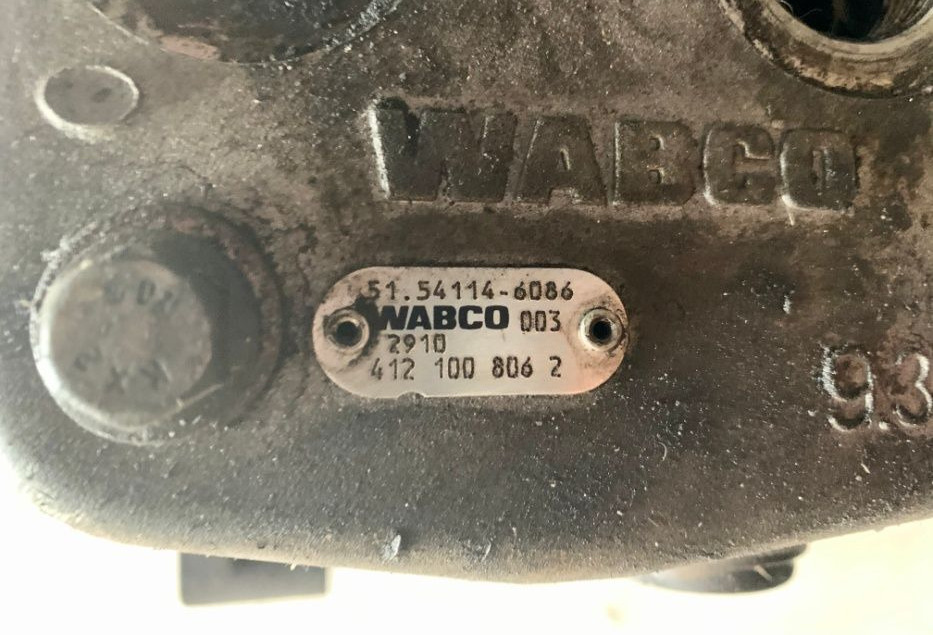 WABCO 2 cylindry oryginał 51.54112-3028 MAN TGA 51.54112-3028 - Kompresör - Kamyon: fotoğraf 5 WABCO 2 cylindry oryginał 51.54112-3028 MAN TGA 51.54112-3028 - Kompresör - Kamyon: fotoğraf 5