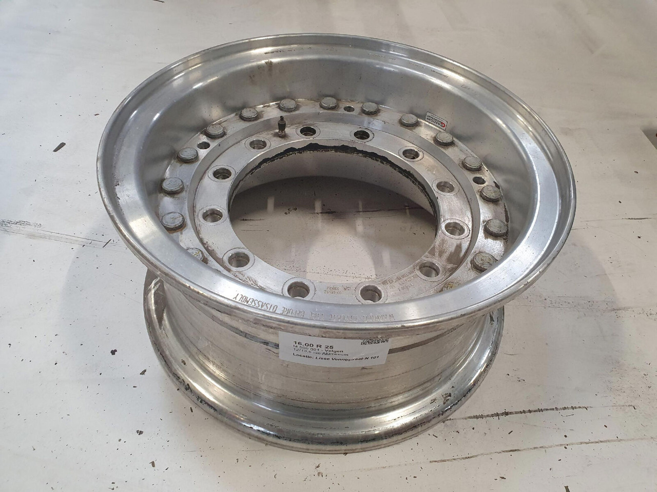 Grove Rim 445/95R25 12 13.2 2p Alu - Jant - Vinç: fotoğraf 1 Grove Rim 445/95R25 12 13.2 2p Alu - Jant - Vinç: fotoğraf 1