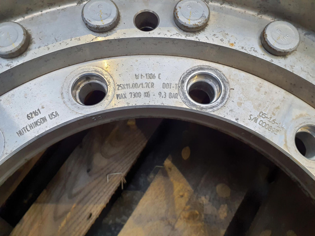 Grove Rim 445/95R25 12 13.2 2p Alu - Jant - Vinç: fotoğraf 3 Grove Rim 445/95R25 12 13.2 2p Alu - Jant - Vinç: fotoğraf 3