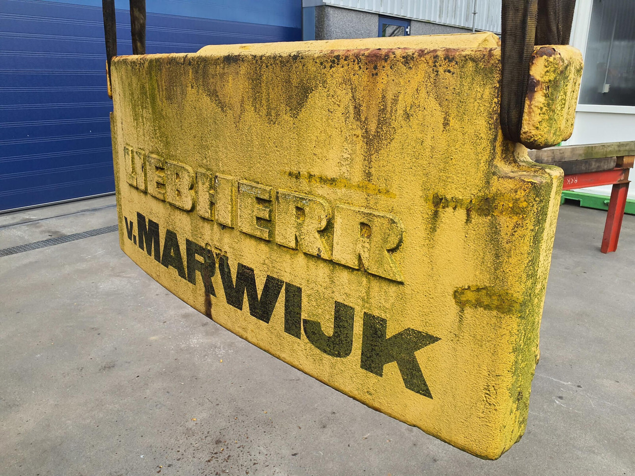 Liebherr LTM 1060-2 counterweight 0.7 - Denge ağırlık - Mobil vinç: fotoğraf 4 Liebherr LTM 1060-2 counterweight 0.7 - Denge ağırlık - Mobil vinç: fotoğraf 4