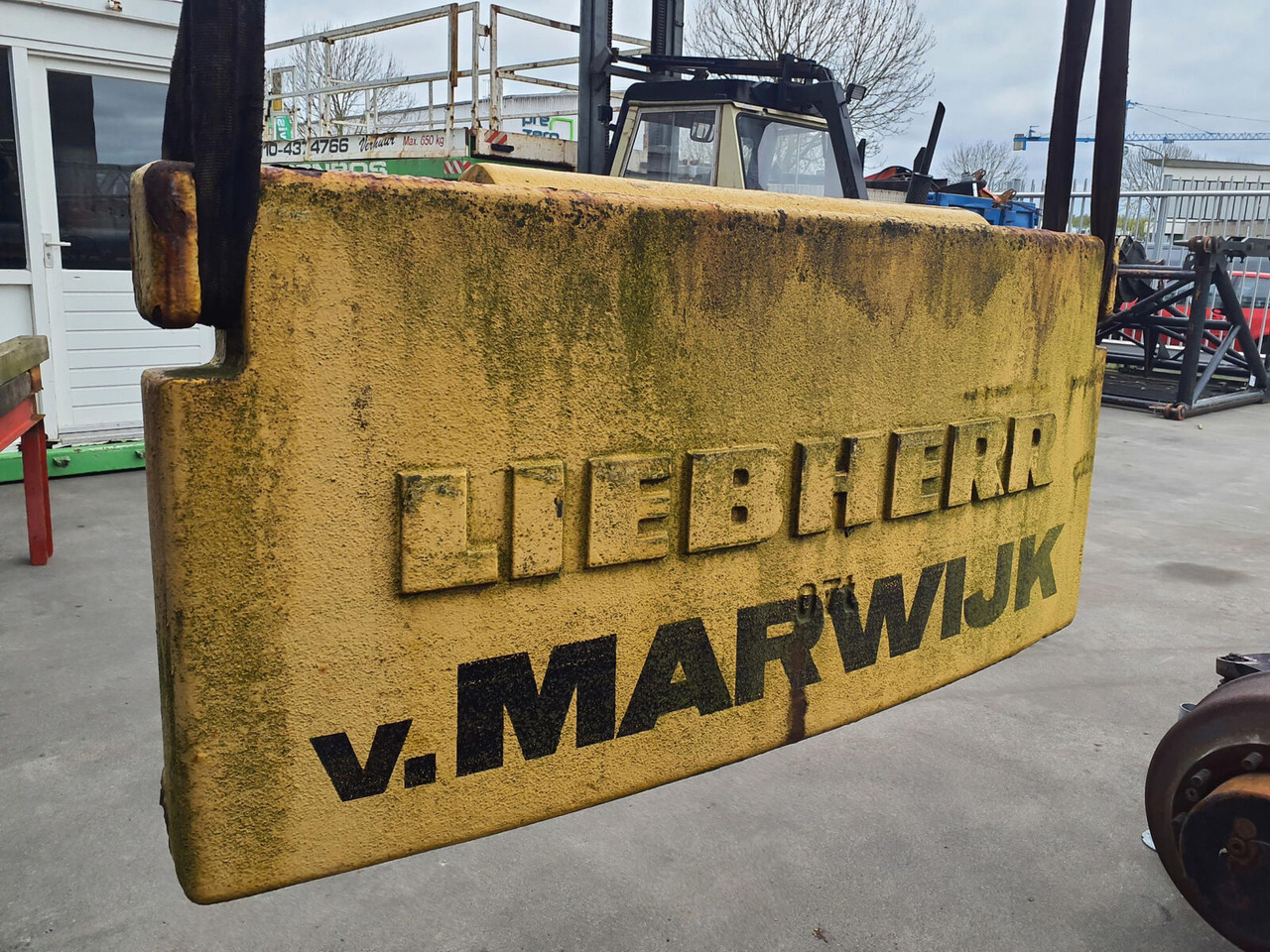 Liebherr LTM 1060-2 counterweight 0.7 - Denge ağırlık - Mobil vinç: fotoğraf 1 Liebherr LTM 1060-2 counterweight 0.7 - Denge ağırlık - Mobil vinç: fotoğraf 1