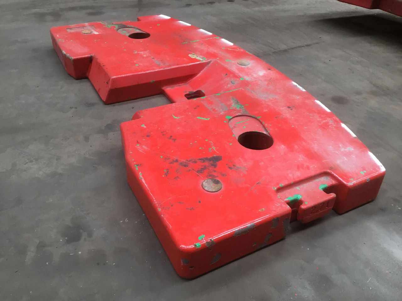 Liebherr LTM 1060-2 counterweight 2,7 ton - Denge ağırlık - Mobil vinç: fotoğraf 3 Liebherr LTM 1060-2 counterweight 2,7 ton - Denge ağırlık - Mobil vinç: fotoğraf 3