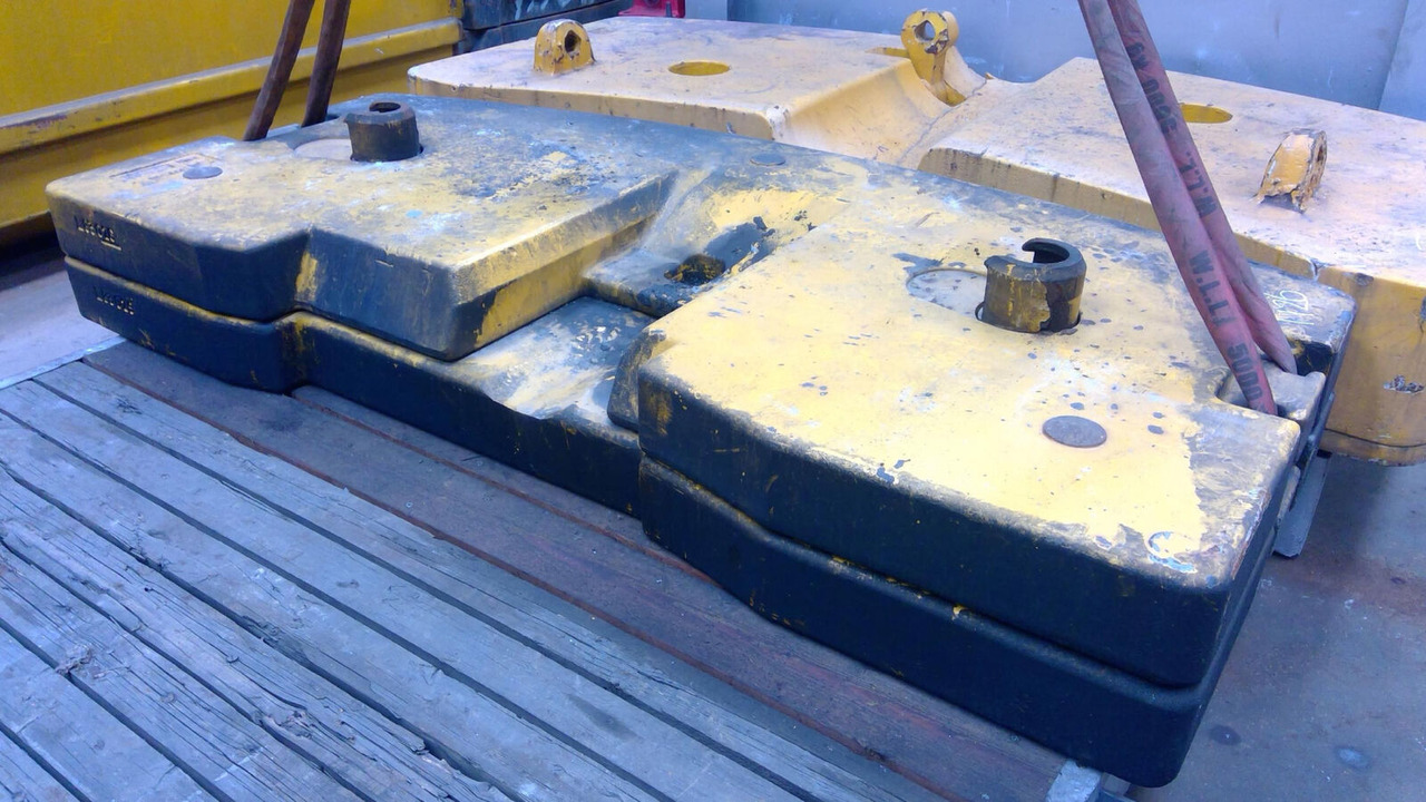 Liebherr LTM 1060-2 counterweight 3,0 ton - Denge ağırlık - Mobil vinç: fotoğraf 1 Liebherr LTM 1060-2 counterweight 3,0 ton - Denge ağırlık - Mobil vinç: fotoğraf 1