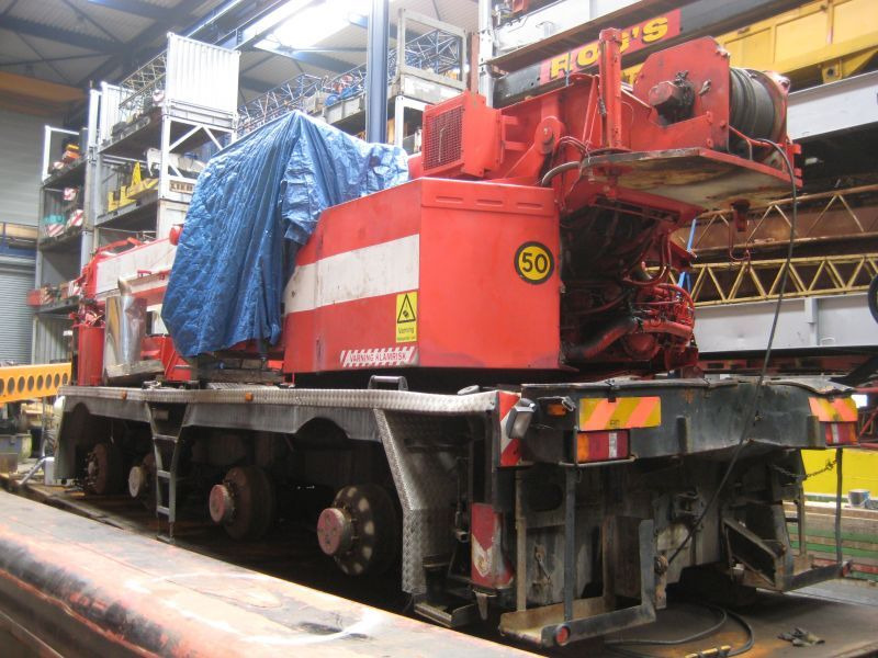 Tadano Faun ATF 60-4 for parts - Mobil vinç: fotoğraf 2 Tadano Faun ATF 60-4 for parts - Mobil vinç: fotoğraf 2