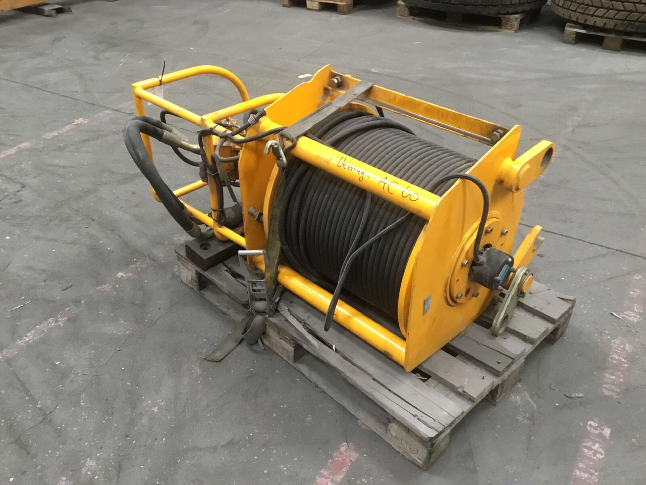 Terex AC 60 winch - Halatlı vinç - Mobil vinç: fotoğraf 1 Terex AC 60 winch - Halatlı vinç - Mobil vinç: fotoğraf 1