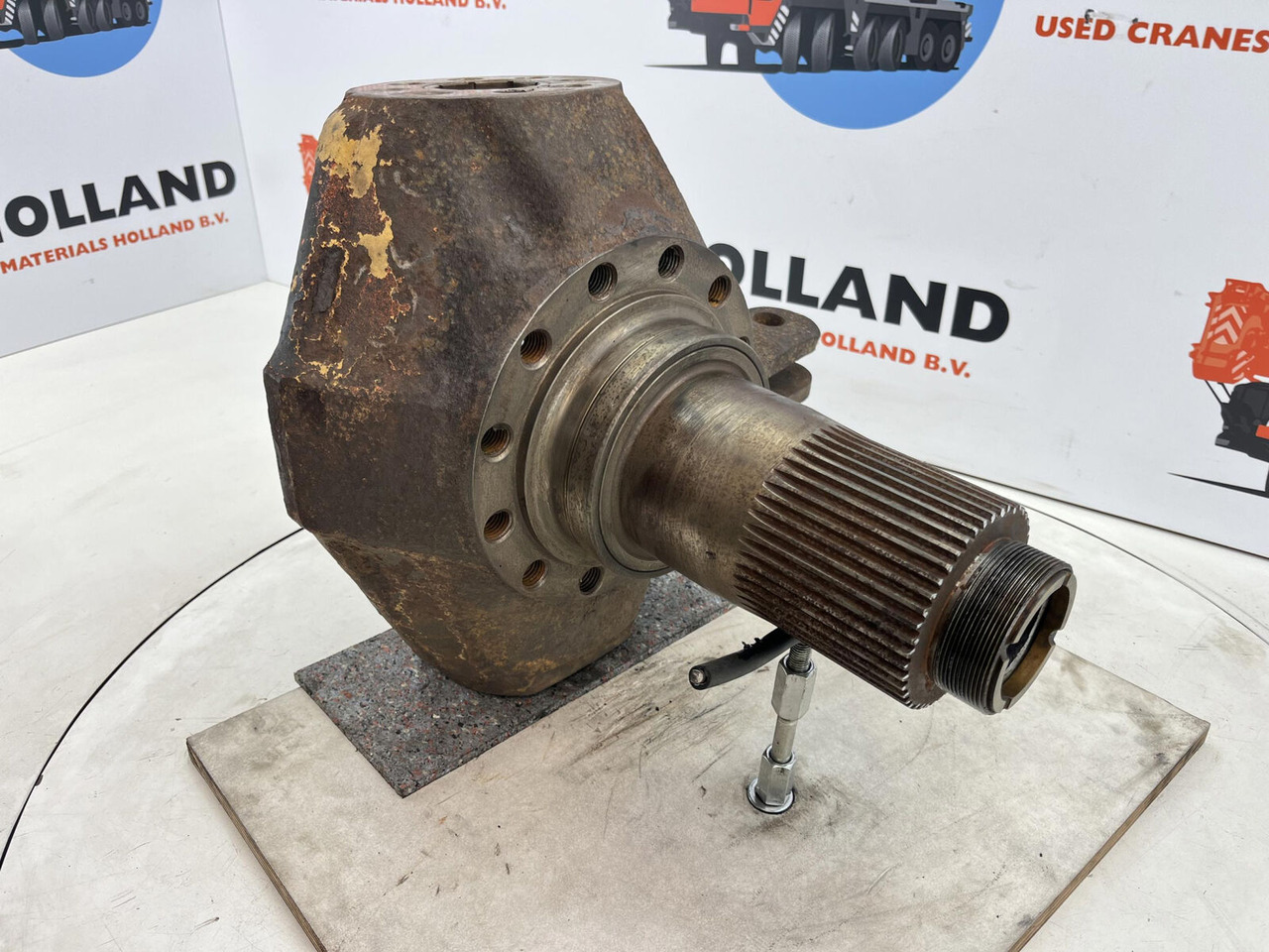 Terex HC 340 Steering knuckle 12 holes axle 3 - Akson - Mobil vinç: fotoğraf 3 Terex HC 340 Steering knuckle 12 holes axle 3 - Akson - Mobil vinç: fotoğraf 3