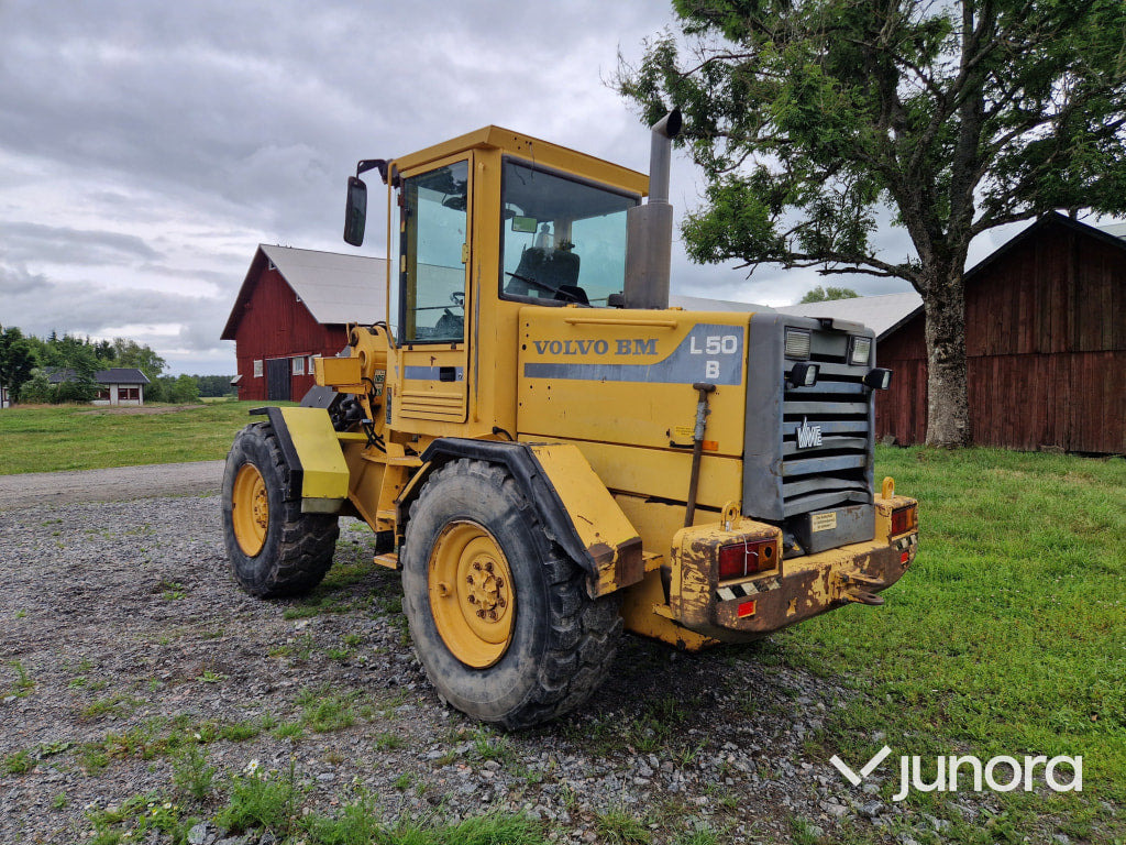 Hjullastare Volvo BM L50B - Tekerlekli yükleyici: fotoğraf 5 Hjullastare Volvo BM L50B - Tekerlekli yükleyici: fotoğraf 5