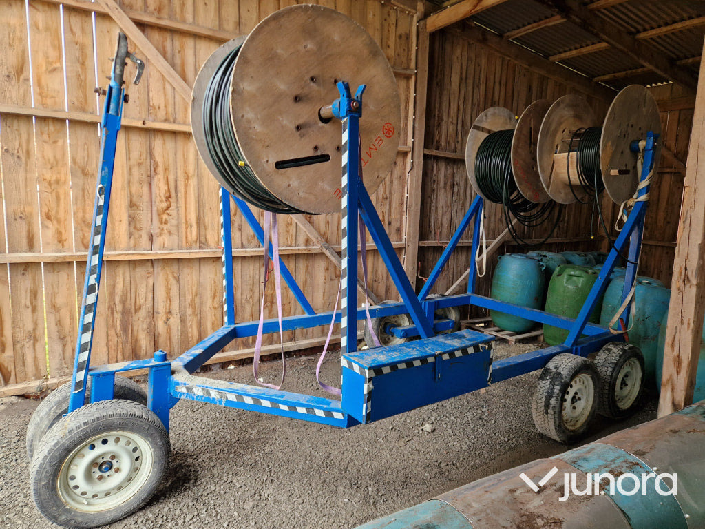 Kabelvagn - Kablo makarası taşıma römorku: fotoğraf 1 Kabelvagn - Kablo makarası taşıma römorku: fotoğraf 1