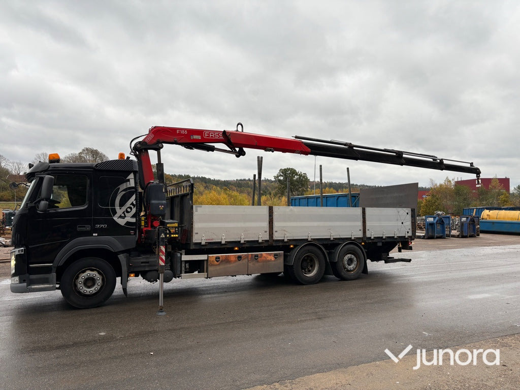 Lastbil med kran - Volvo FM 370 FASSI F155 - Sal/ Açık kasa kamyon, Vinçli kamyon: fotoğraf 4 Lastbil med kran - Volvo FM 370 FASSI F155 - Sal/ Açık kasa kamyon, Vinçli kamyon: fotoğraf 4