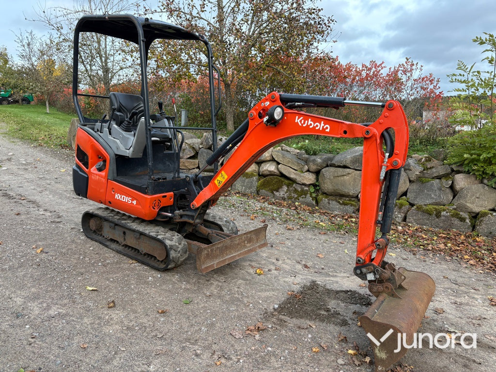 Minigrävare - Kubota KX015-4 - Mini ekskavatör: fotoğraf 2 Minigrävare - Kubota KX015-4 - Mini ekskavatör: fotoğraf 2