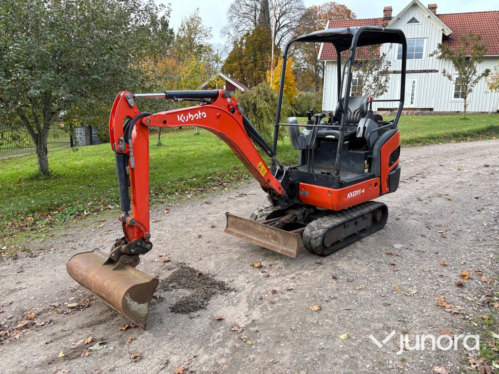 Minigrävare - Kubota KX015-4 - Mini ekskavatör: fotoğraf 3 Minigrävare - Kubota KX015-4 - Mini ekskavatör: fotoğraf 3