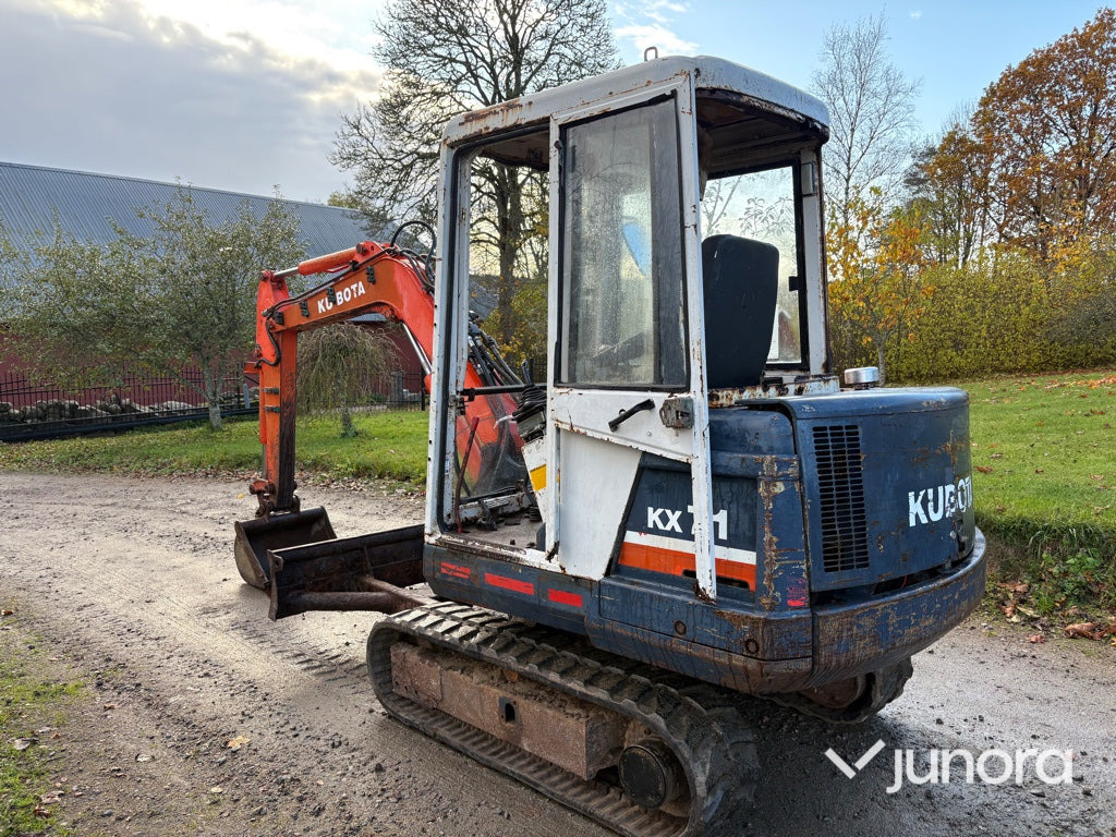Minigrävare - Kubota, KX71 - Mini ekskavatör: fotoğraf 3 Minigrävare - Kubota, KX71 - Mini ekskavatör: fotoğraf 3