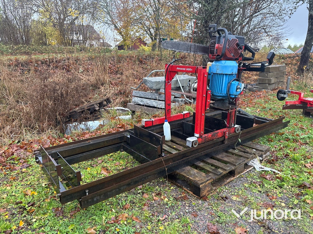 Sågverk - Jonsered 600+ el - Tomruk biçme makinesi: fotoğraf 1 Sågverk - Jonsered 600+ el - Tomruk biçme makinesi: fotoğraf 1