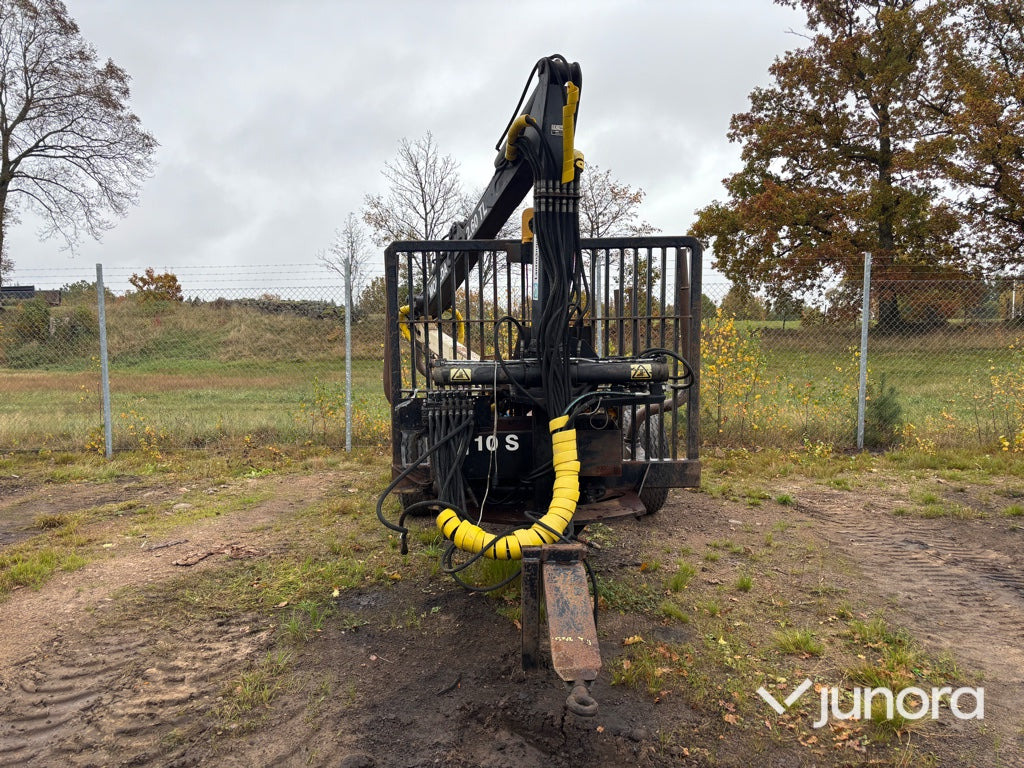 Skogsvagn - Moheda 10 ton med kran - Orman römorku: fotoğraf 2 Skogsvagn - Moheda 10 ton med kran - Orman römorku: fotoğraf 2