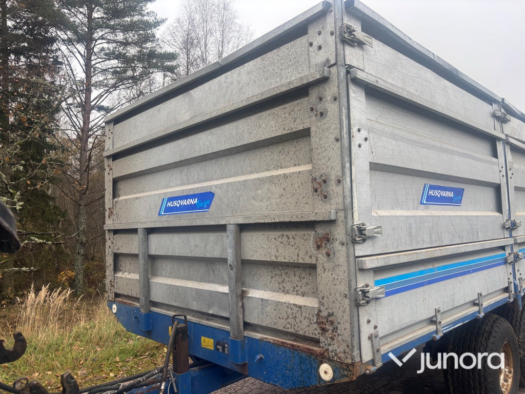 Spannmålsvagn - Husqvarna Vagn - Damperli traktör römorku: fotoğraf 2 Spannmålsvagn - Husqvarna Vagn - Damperli traktör römorku: fotoğraf 2