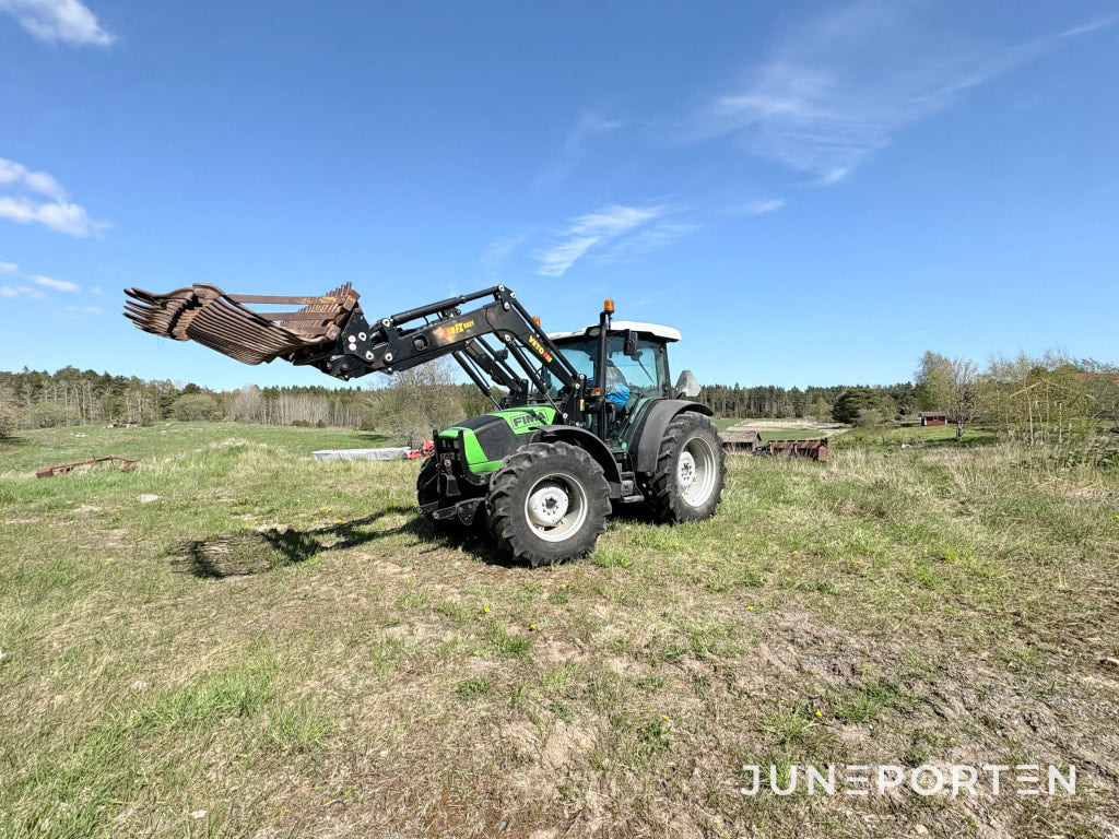 Traktor Deutz Fahr Agrofarm 430TTV med front lastare - Traktör: fotoğraf 3 Traktor Deutz Fahr Agrofarm 430TTV med front lastare - Traktör: fotoğraf 3