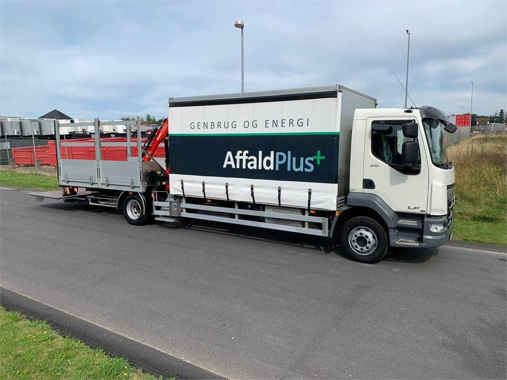 DAF LF210 4x2 FA - Vinçli kamyon: fotoğraf 1 DAF LF210 4x2 FA - Vinçli kamyon: fotoğraf 1