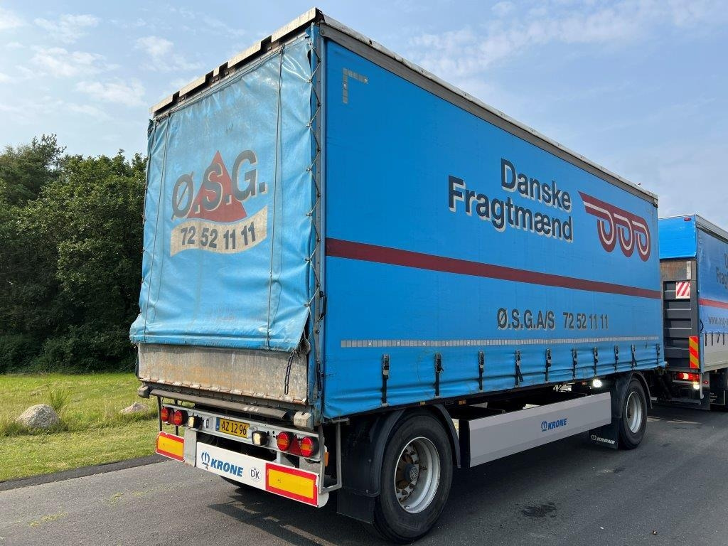 Krone AZP 18 ELN4 7,2 mtr gardinlad  - Tenteli römork: fotoğraf 1 Krone AZP 18 ELN4 7,2 mtr gardinlad  - Tenteli römork: fotoğraf 1