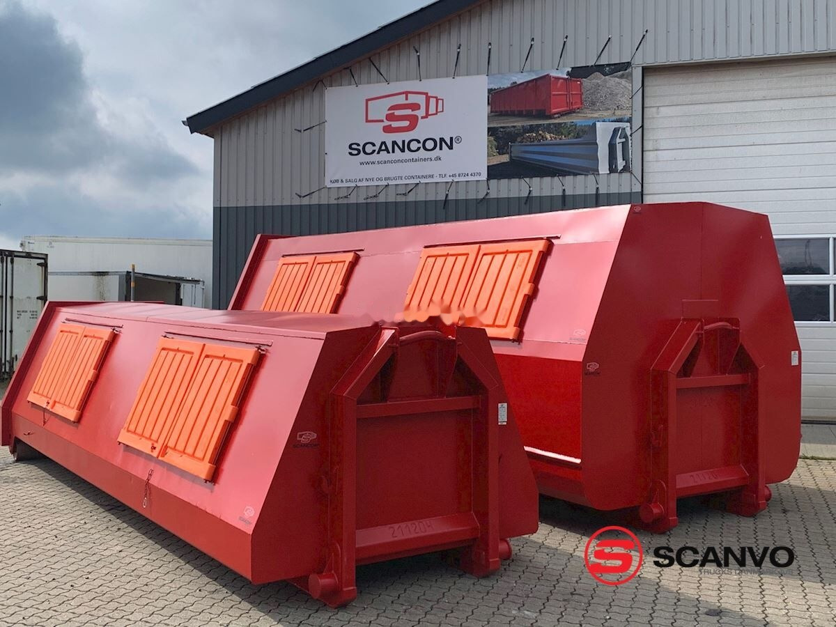 Damper kasa ScanCon SL6017 - 6000 mm lukket container 17m3: fotoğraf 1