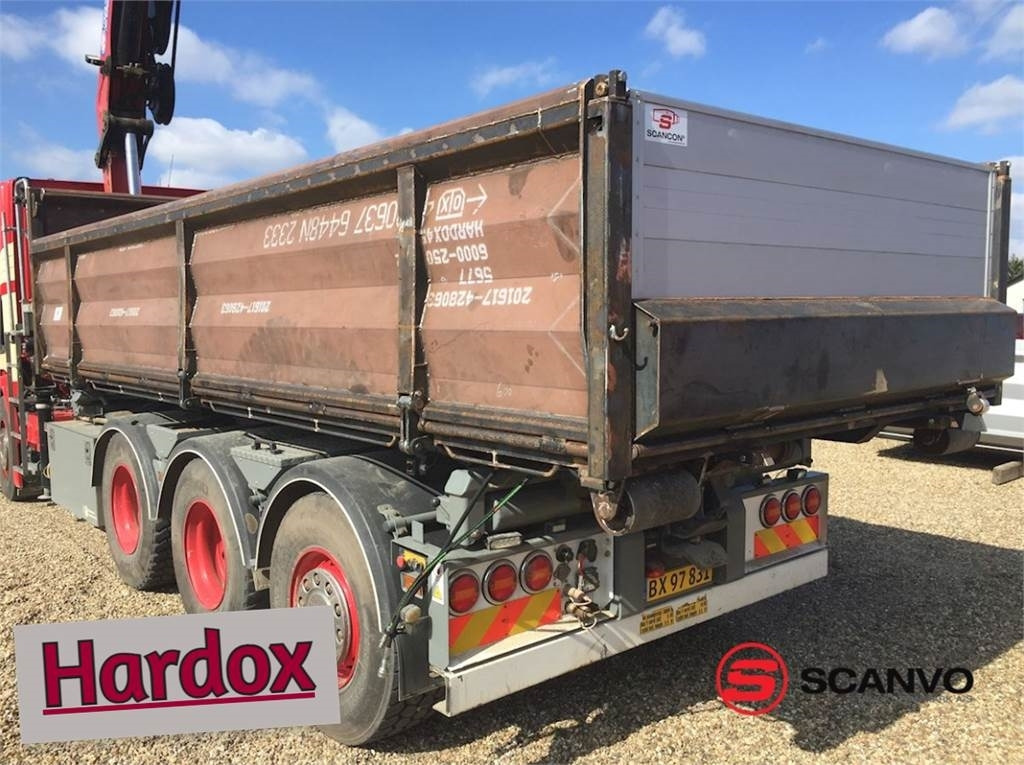 Scancon 6,3 m - Hardox pendelcontainer m-helside p - Kapalı kasa: fotoğraf 1 Scancon 6,3 m - Hardox pendelcontainer m-helside p - Kapalı kasa: fotoğraf 1