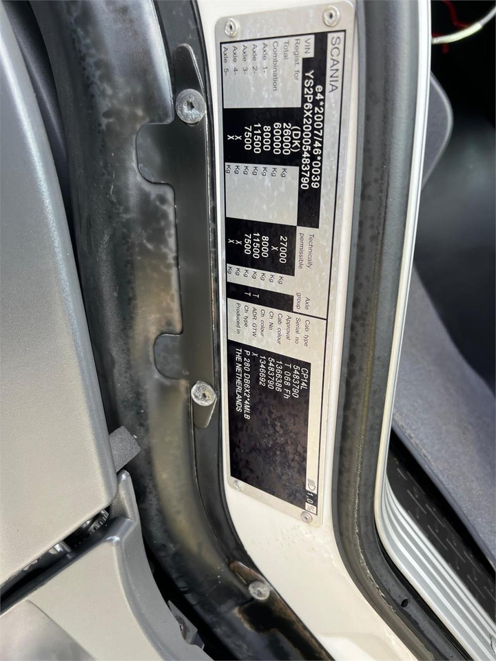 Tenteli kamyon Scania P280 LB 6x2*4 MLB - 24 pallets: fotoğraf 21