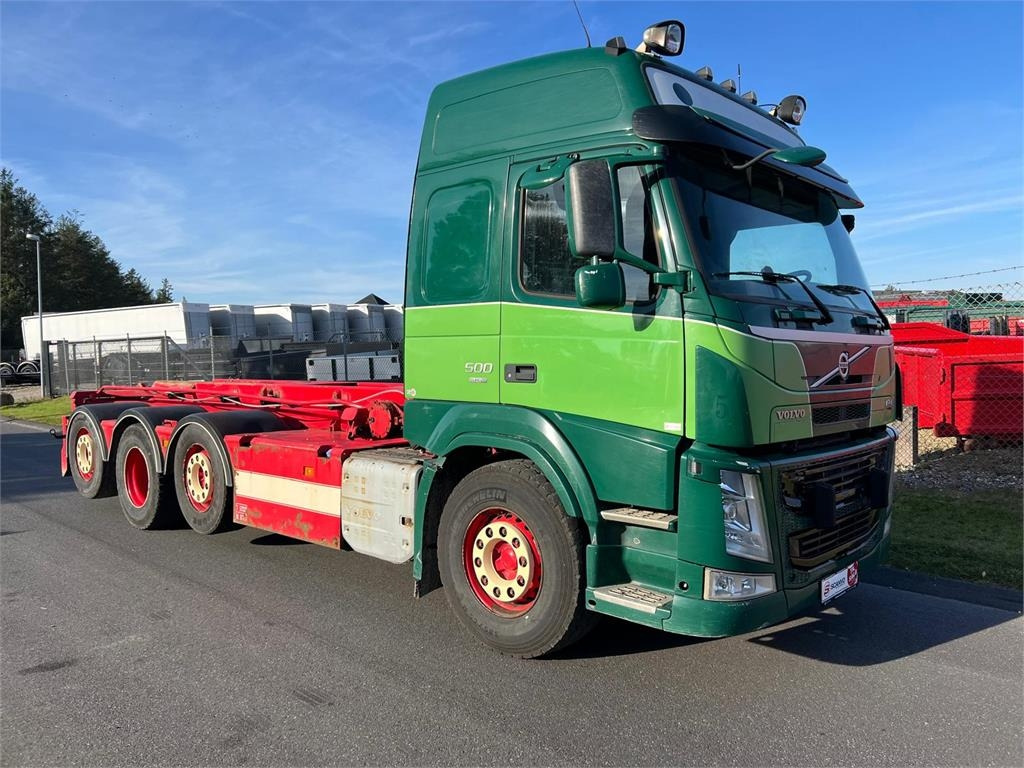 Volvo FM500 8x2*6 rigid pusher-tag tridem - Hidrolift kamyon: fotoğraf 1 Volvo FM500 8x2*6 rigid pusher-tag tridem - Hidrolift kamyon: fotoğraf 1