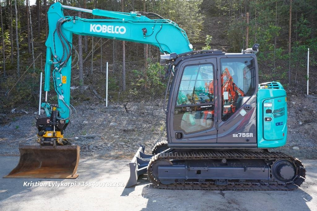Kobelco SK75SR-7 ENGCONILLA - Mini ekskavatör: fotoğraf 1 Kobelco SK75SR-7 ENGCONILLA - Mini ekskavatör: fotoğraf 1