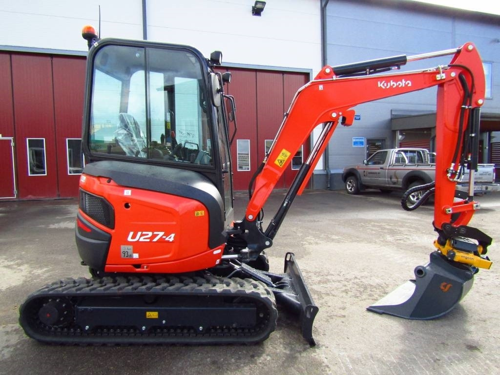 Kubota U27-4 UUSI, PYÖRITTÄJÄLLÄ - Mini ekskavatör: fotoğraf 5 Kubota U27-4 UUSI, PYÖRITTÄJÄLLÄ - Mini ekskavatör: fotoğraf 5