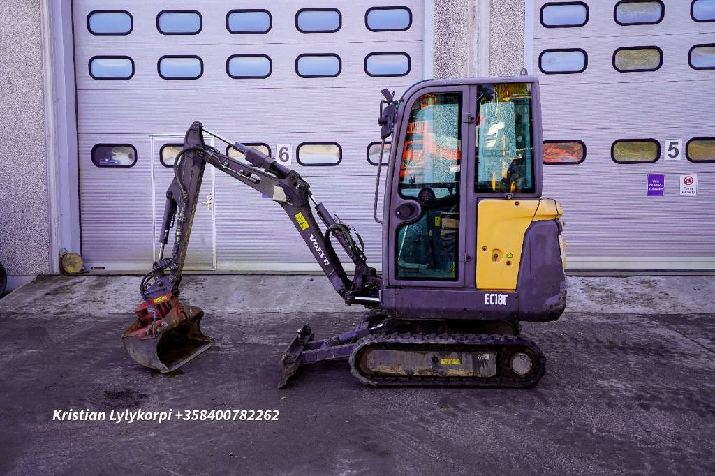 Volvo EC18C - Mini ekskavatör: fotoğraf 1 Volvo EC18C - Mini ekskavatör: fotoğraf 1