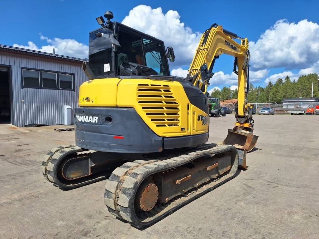 Yanmar SV100-2A PYÖRITTÄJÄLLÄ - Mini ekskavatör: fotoğraf 4 Yanmar SV100-2A PYÖRITTÄJÄLLÄ - Mini ekskavatör: fotoğraf 4