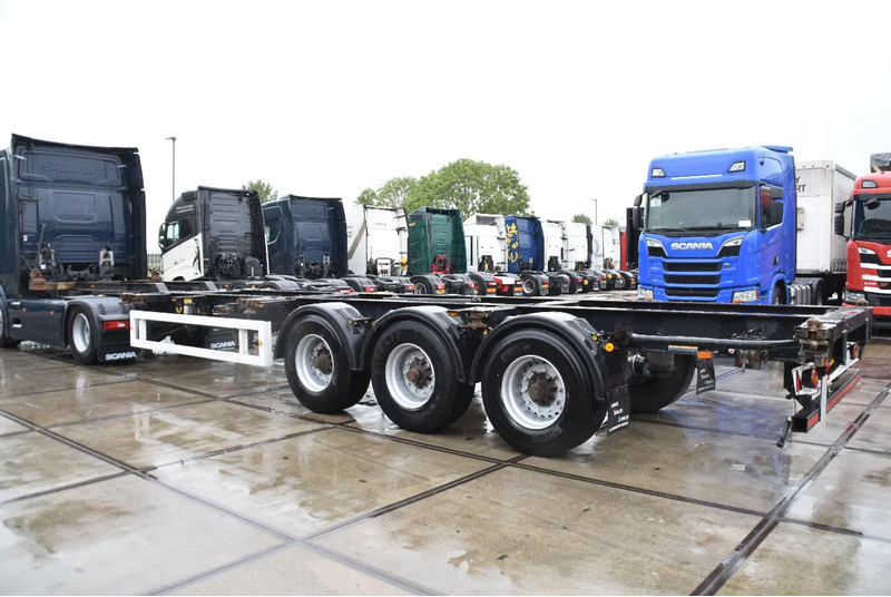 Krone SDC 27 - BPW AXLES - DRUM BRAKES - - Konteynır taşıyıcı/ Yedek karoser dorse: fotoğraf 4 Krone SDC 27 - BPW AXLES - DRUM BRAKES - - Konteynır taşıyıcı/ Yedek karoser dorse: fotoğraf 4